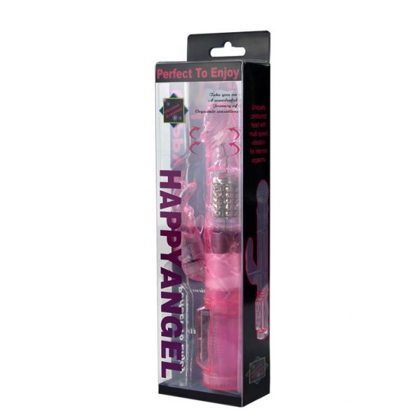 Vibratore rabbit Happy Angel Rosa