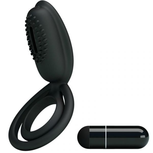 Anello vibratore Lingus Nero
