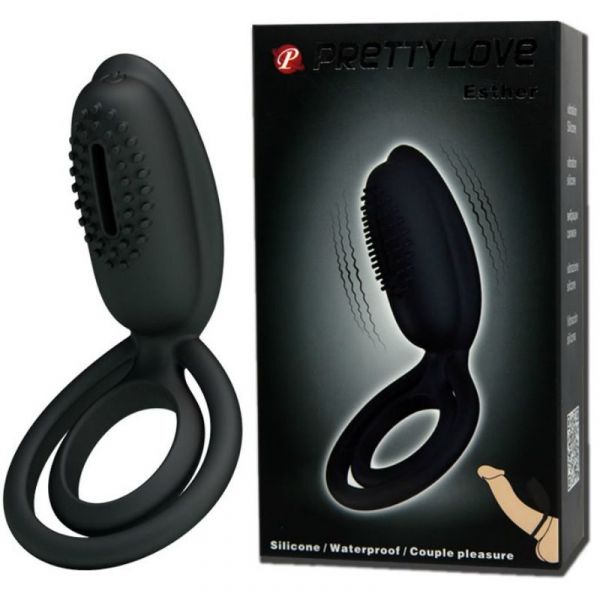 Anello vibratore Lingus Nero