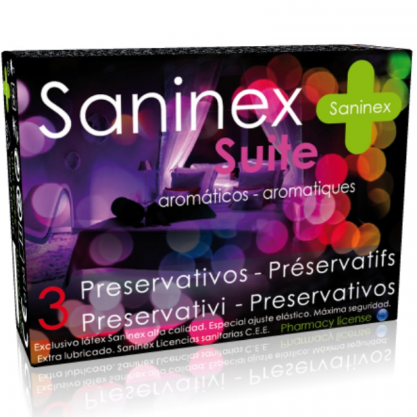 Saninex condoms suite 3 pezzi