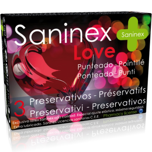 Saninex condoms love 3 pezzi