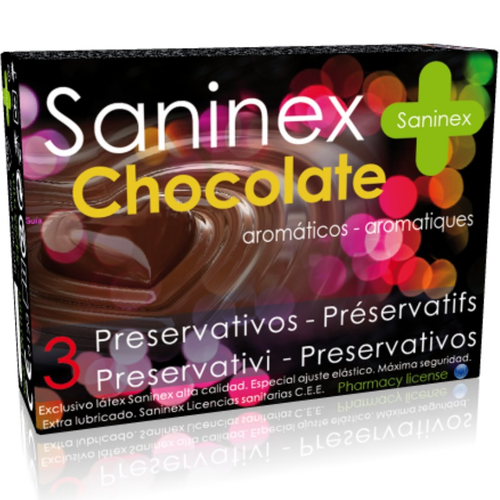 Saninex condoms cioccolate 3 pezzi