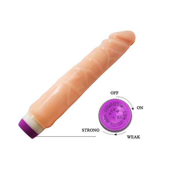Vibratore realistico gigante 25,5 cm