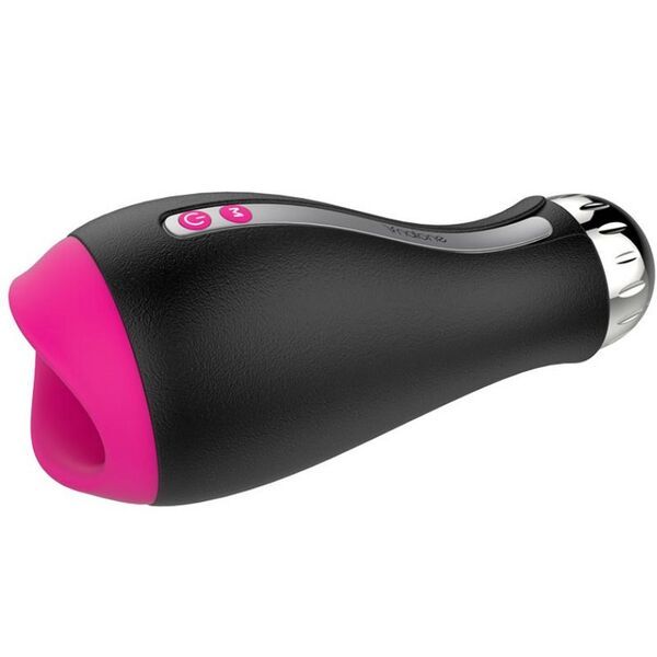 Masturbatore nalone bling x2 con vibrazione e calore