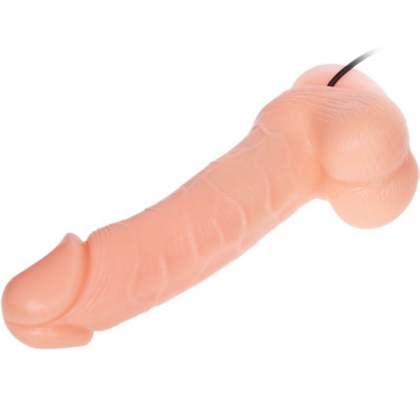 Dildo con rotazione e vibrazione 20 cm