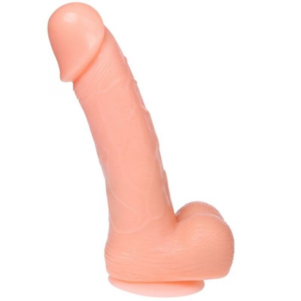 Dildo con rotazione e vibrazione 20 cm