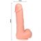 Dildo con rotazione e vibrazione 20 cm