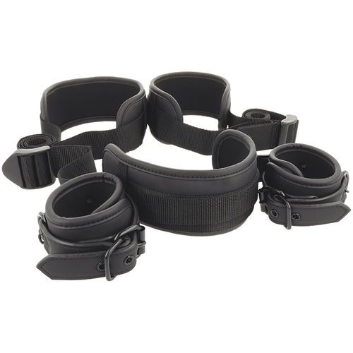 Imbracatura Manette Fetish submissive open leg set