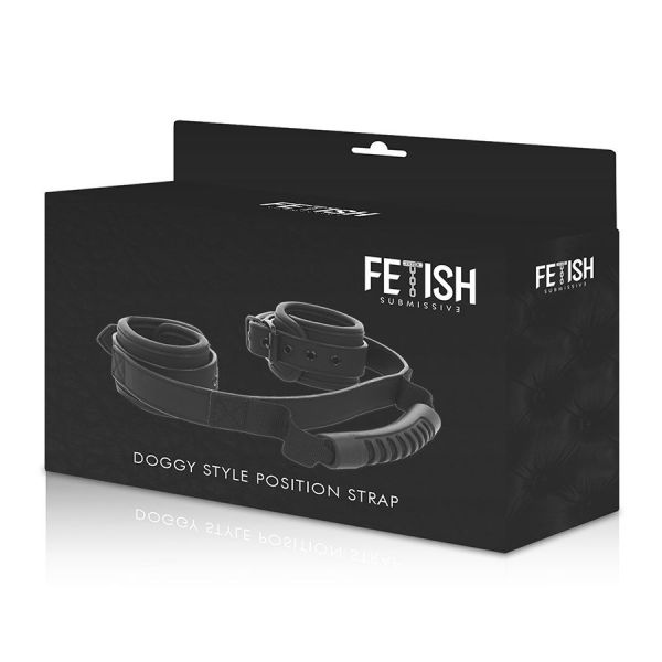 Polsini Fetish submissive cuffs with puller