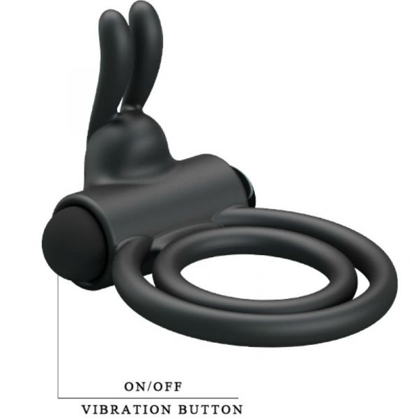 Anello vibrante in silicone 