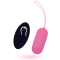 Ovulo vibrante con telecomando rosa