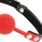 Darkness ball Morso in silicone rosso