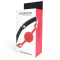 Darkness ball Morso in silicone rosso