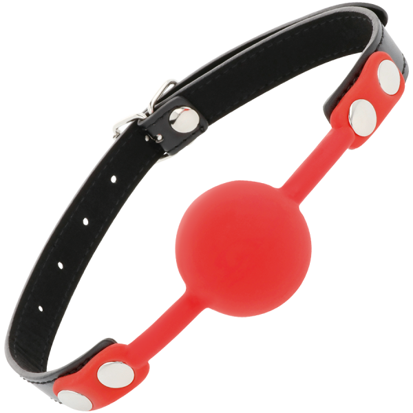 Darkness ball Morso in silicone rosso