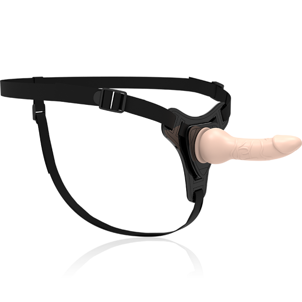 Strap-on femminile in silicone morbido da 16 cm