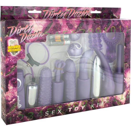 Kit con 12 giocattoli di Sevencreations