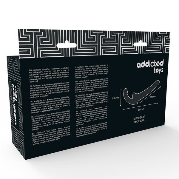Fallo Indossabile Strapless Addicted Toys
