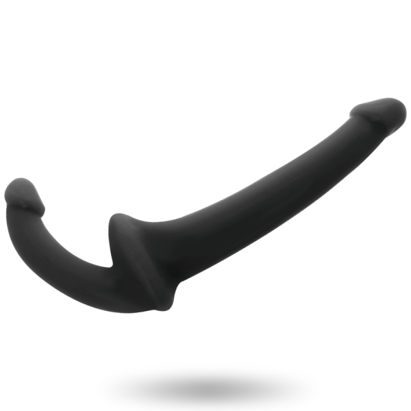 Fallo Indossabile nero Strapless Addicted Toys