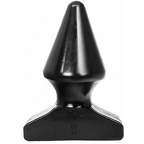 But-plug All Black 17x8cm