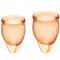Tazza mestruale satisfyer 15 + 20ml Arancione