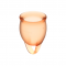 Tazza mestruale satisfyer 15 + 20ml Arancione