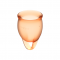 Tazza mestruale satisfyer 15 + 20ml Arancione