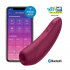 Vibratore clitorideo con APP curvy 1+ Rosso/Rosa