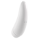 Vibratore bianco clitorideo con APP curvy 1+