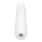 Vibratore bianco clitorideo con APP curvy 1+