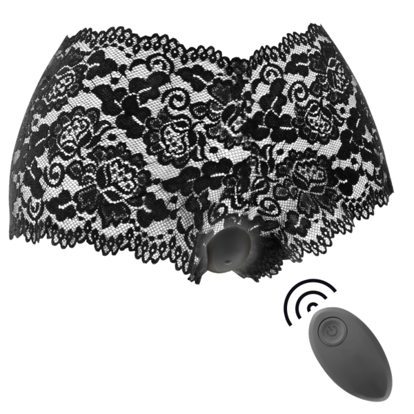 Black & silver Zara Slip vibrante wireless e vibrazioni silenziose