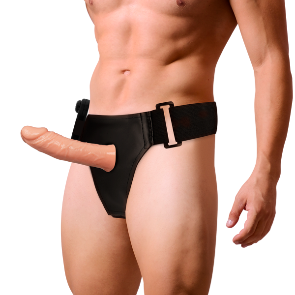 Vibratore strap-on hollow extender da 15 cm | Harness Attration