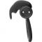 Anello vibrante nero in silicone medico