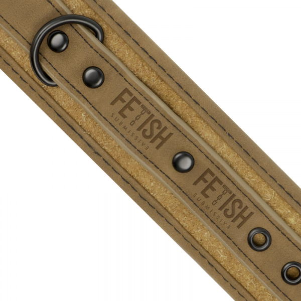 Manette in pelle vegan Fetish submissive origin