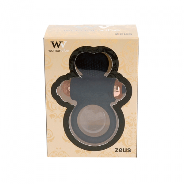 Zeus Anello vibrante in silicone