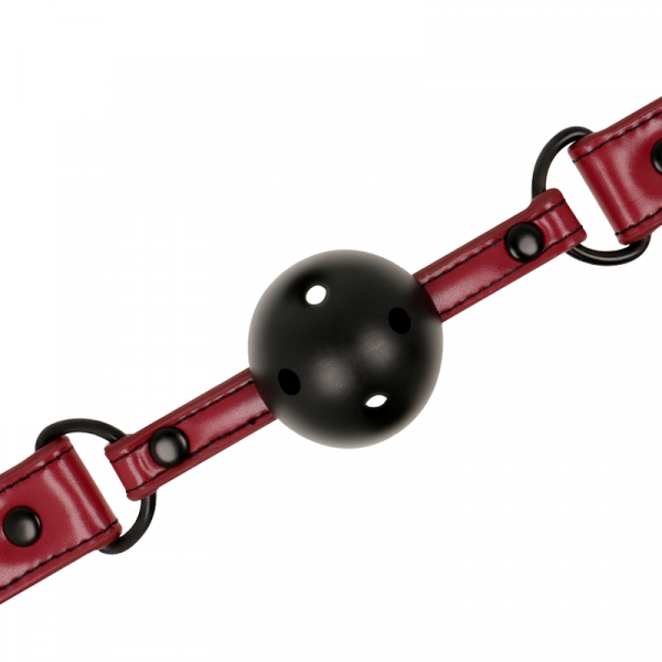 Morso in pelle vegano Fetish submissive origin breathable