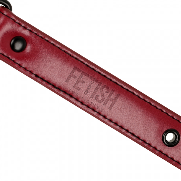 Morso in pelle vegano Fetish submissive origin breathable