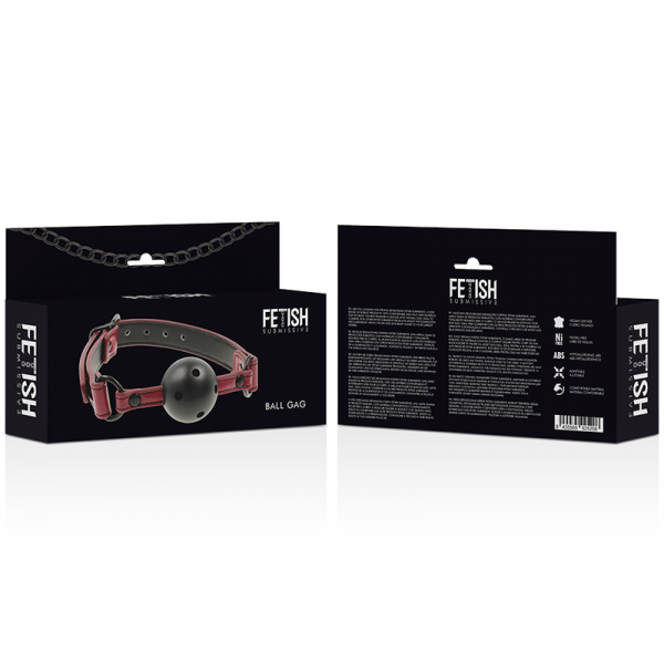 Morso in pelle vegano Fetish submissive origin breathable