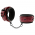 Manette in pelle vegan Fetish submissive dark room