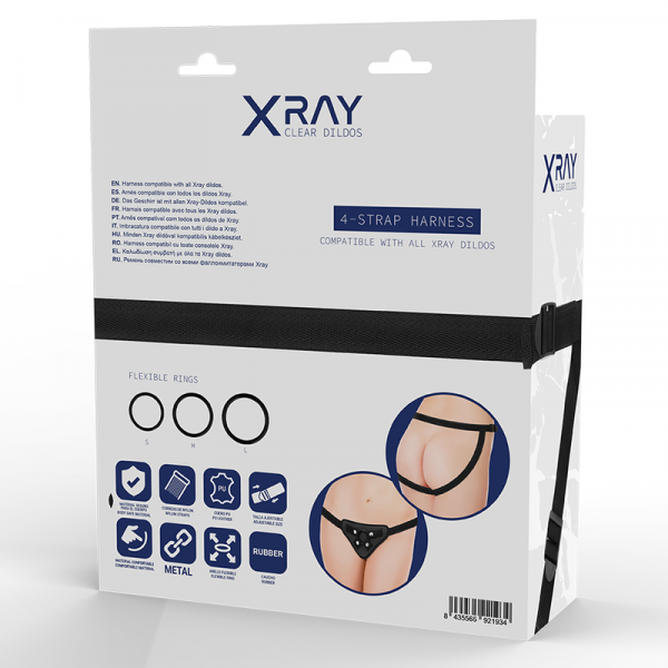Imbracatura compatibile con tutti i dildo X RAY