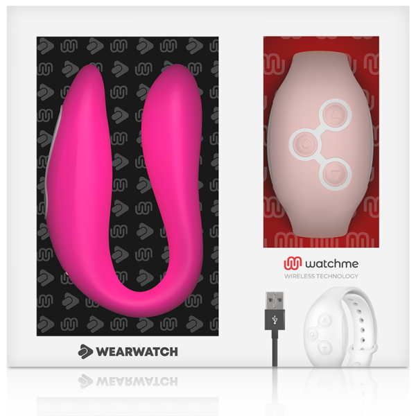 Doppio vibratore wireless con orologio smart