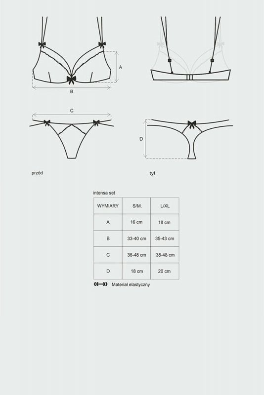 Intensa Completo intimo 2pz
