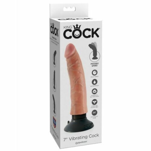 King Cock Dildo vibrante da 18 cm