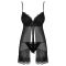 Kisselent Push Up babydoll con perizoma