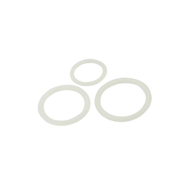Kit di 3 anelli fallici timeless in silicone