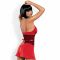 Lamia chemise e perizoma rosso