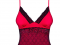 Lamia chemise e perizoma rosso