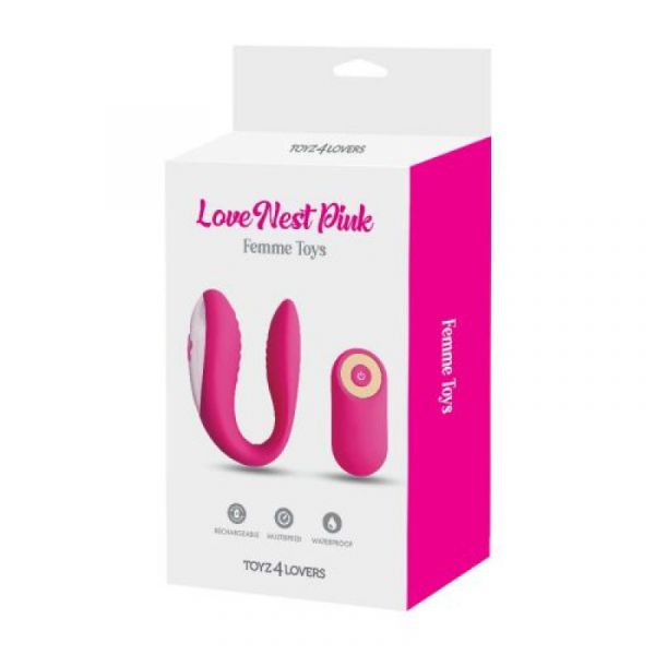 Vibratore per coppia con telecomando Love Nest
