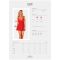 Luvae Babydoll e Tanga Rosso