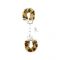 Manette in metallo leopardato Furry Handcuffs