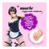 Marie l'apprentie soubrette bambola gonfiabile con masturbatore